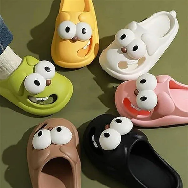 STICKY CARTOON SLIPPER Indoor House Slippers