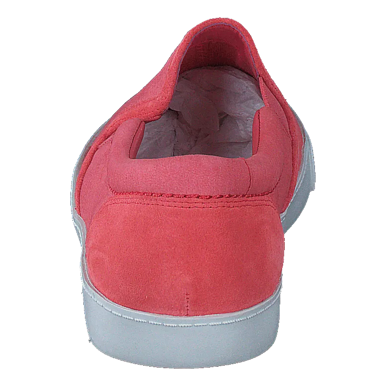Coach Lug Sole Loafers Glove Puppet Coral Nubuck
