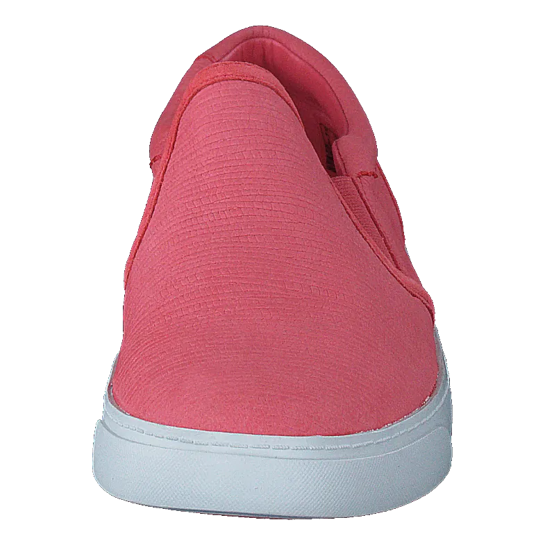 Cognac Penny Loafers Glove Puppet Coral Nubuck