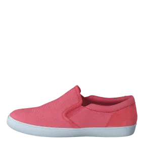 Glove Puppet Coral Nubuck Chunky Patent Loafers