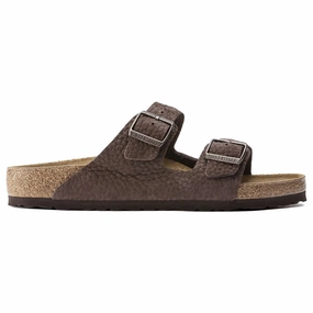 Ergonomic Build Slip-On Shoes Birkenstock Arizona Nubuck Sandals