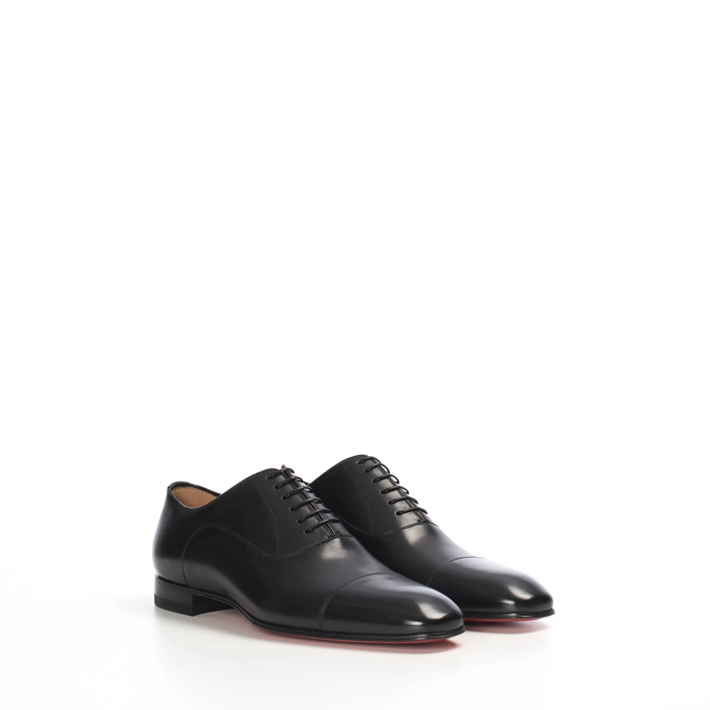 Greggo Oxford Shoes In Black Leather Dress Shoes Achilles Tendonitis