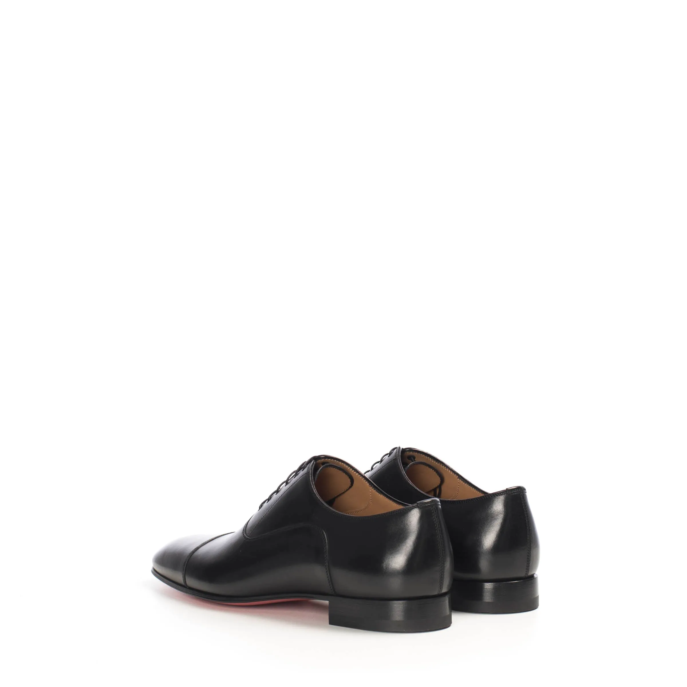 Greggo Oxford Shoes In Black Leather Full Grain Leather Dress Shoes