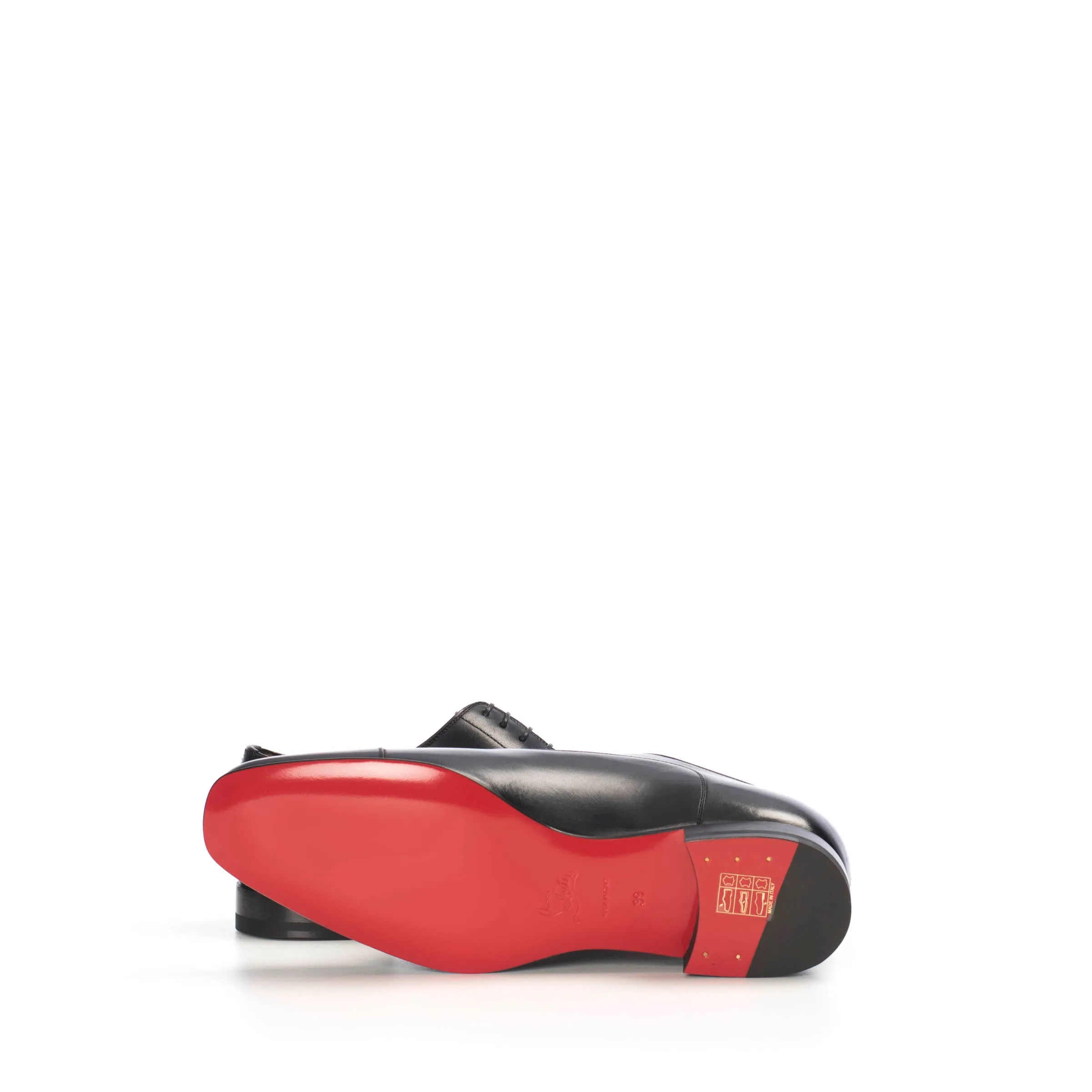 Greggo Oxford Shoes In Black Leather Dress Shoes Size 10.5