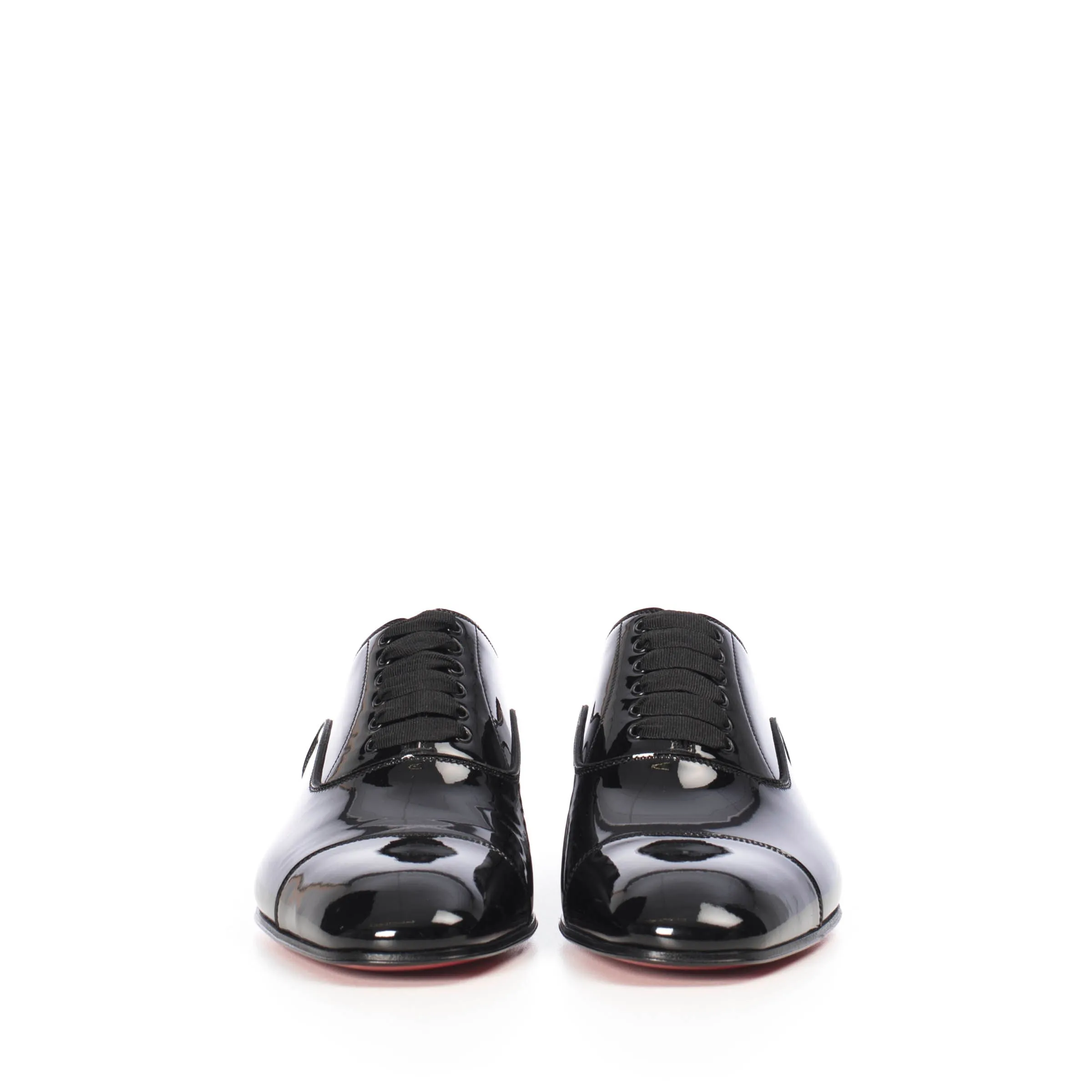 Greggo Oxfords Shoes In Black Patent Leather Dress Shoe Lacing Patterns