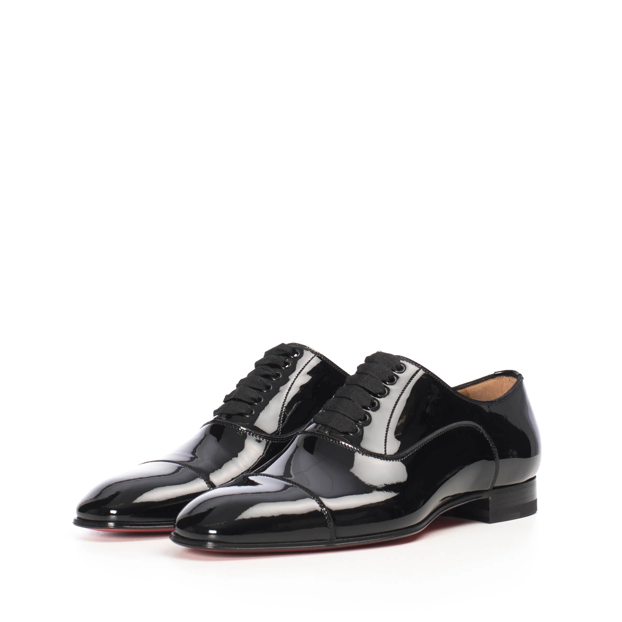 Greggo Oxfords Shoes In Black Patent Leather Dress Shoes Athletic