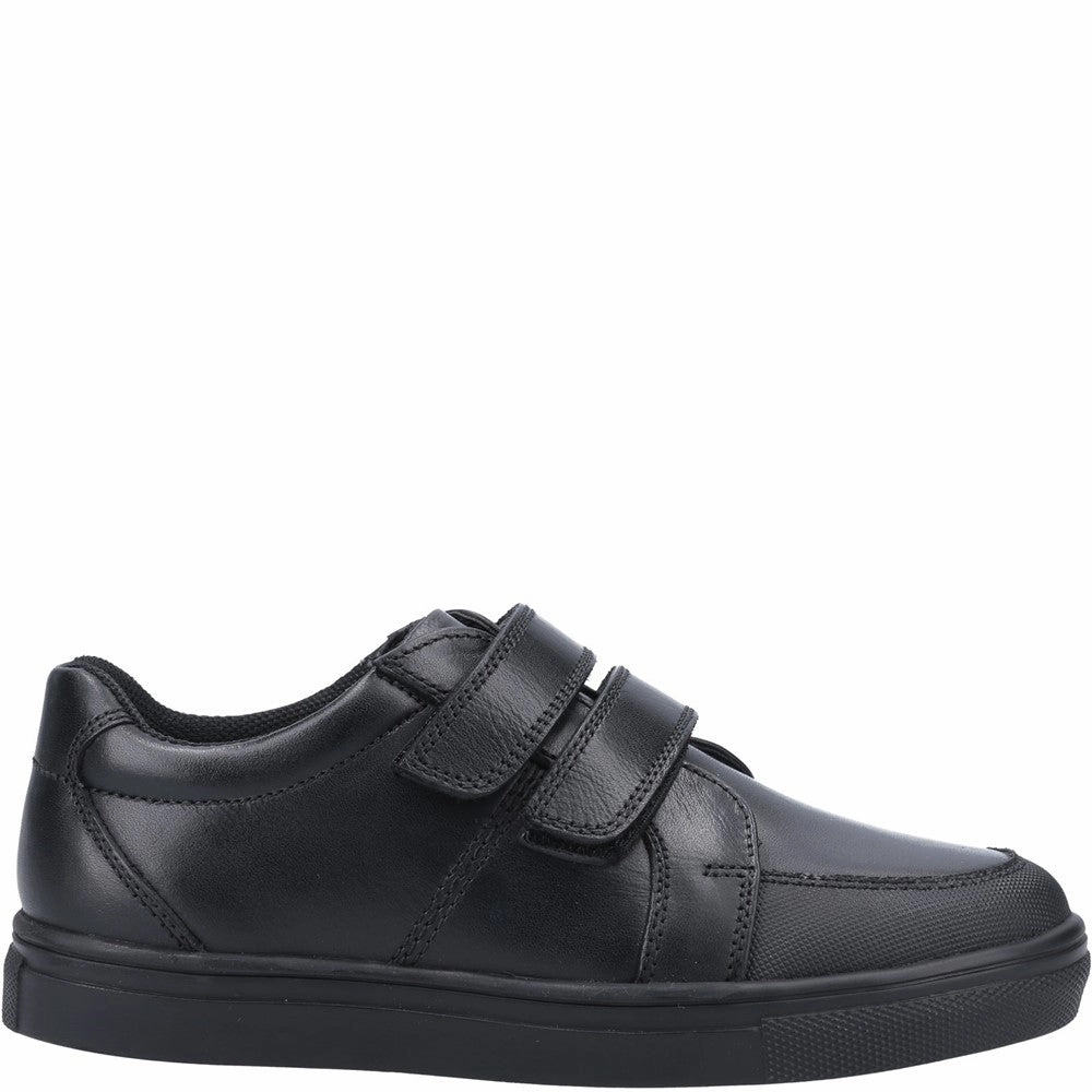 Hush Puppies Santos Senior School Shoes Sporty Style Contoured