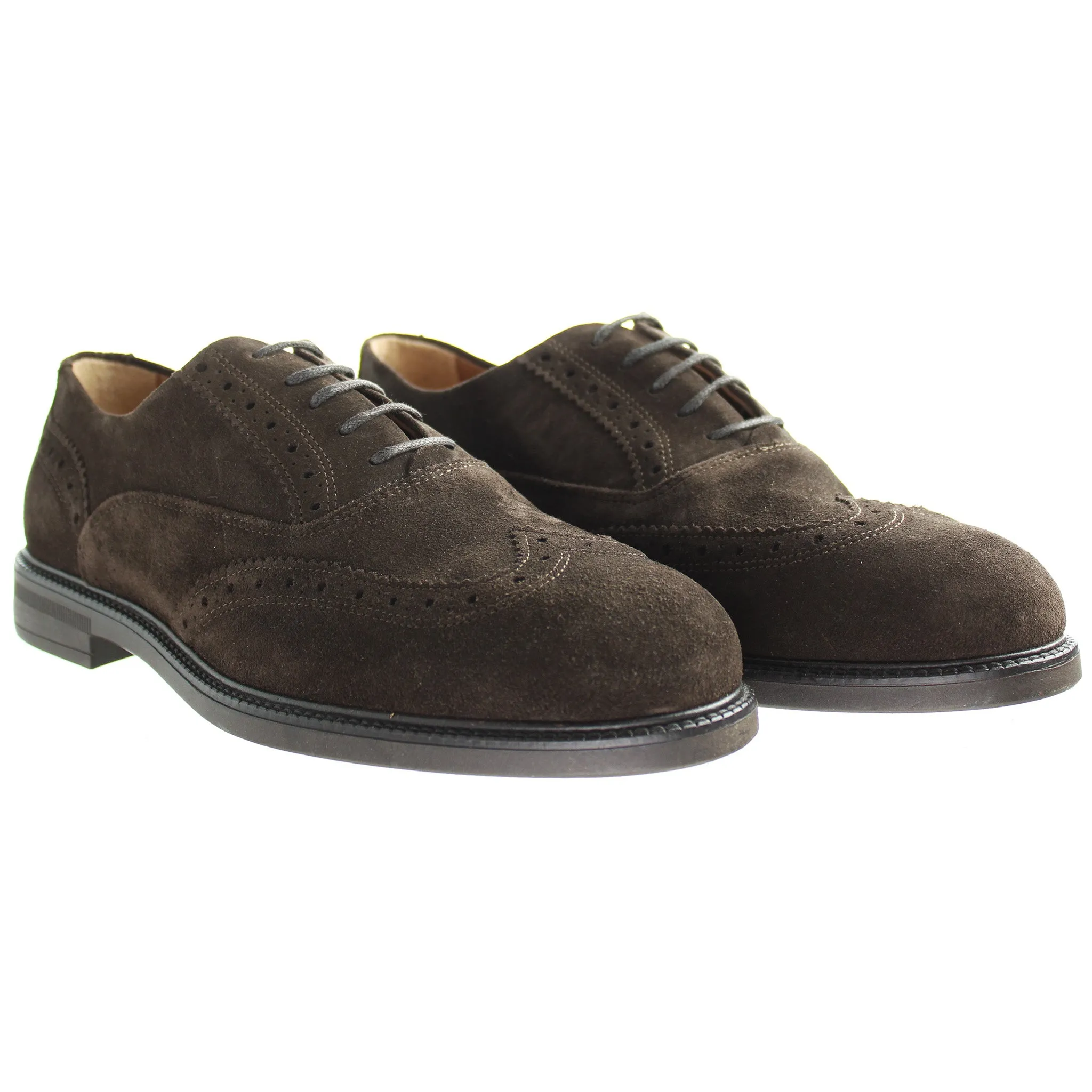 Hackett Chino PLN Brogue Mens Brown Shoes Asics Skateboarding Shoes
