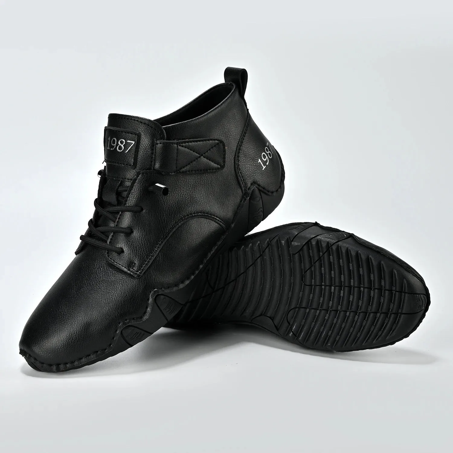 Work Boots Wedge Ct Handmade Men Soft Leather Ankle Sneakers/Work Boots/Outdoor