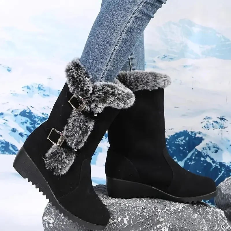 Fashion Comfortable warm Modern Boots Snow Boots For Seniors