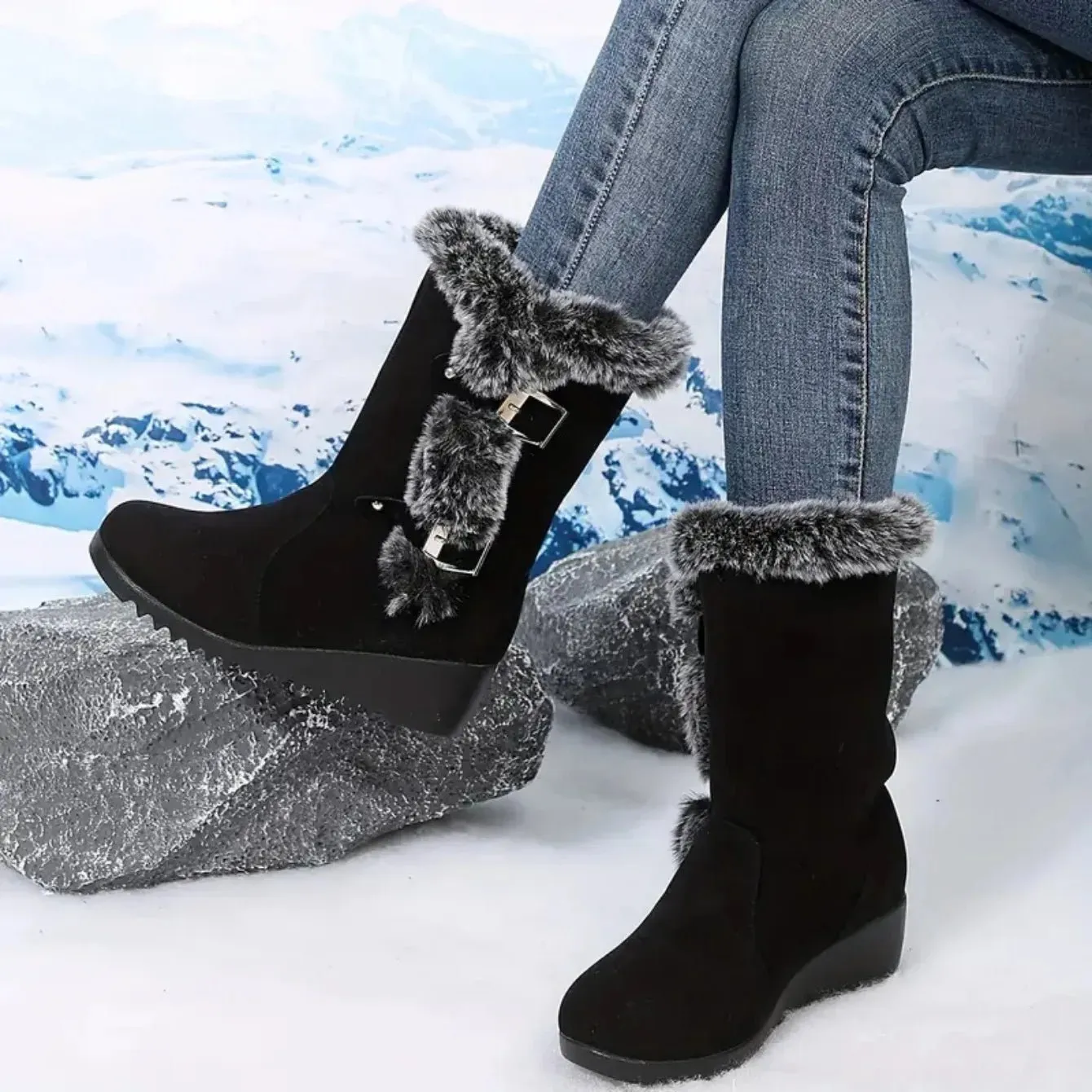 Fashion Comfortable warm Modern Boots Anthropologie Snow Boots