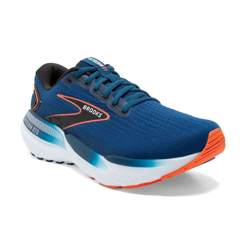 Work Winter Boots 'Brooks' Men's Glycerin GTS 21 - Blue Opal / Black / Nasturtium