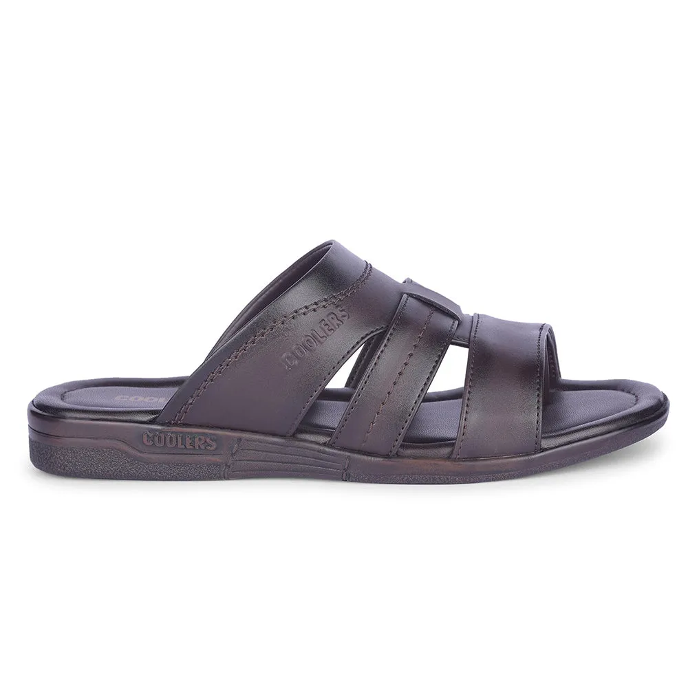 Mink Slippers Healers By Liberty Mens ZUNAIRIO-E Brown Casual Slippers