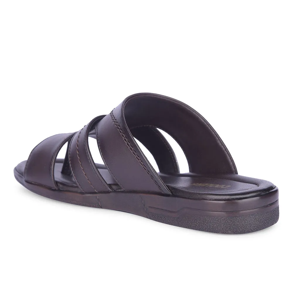 Healers By Liberty Mens ZUNAIRIO-E Brown Casual Slippers Campfire Slippers