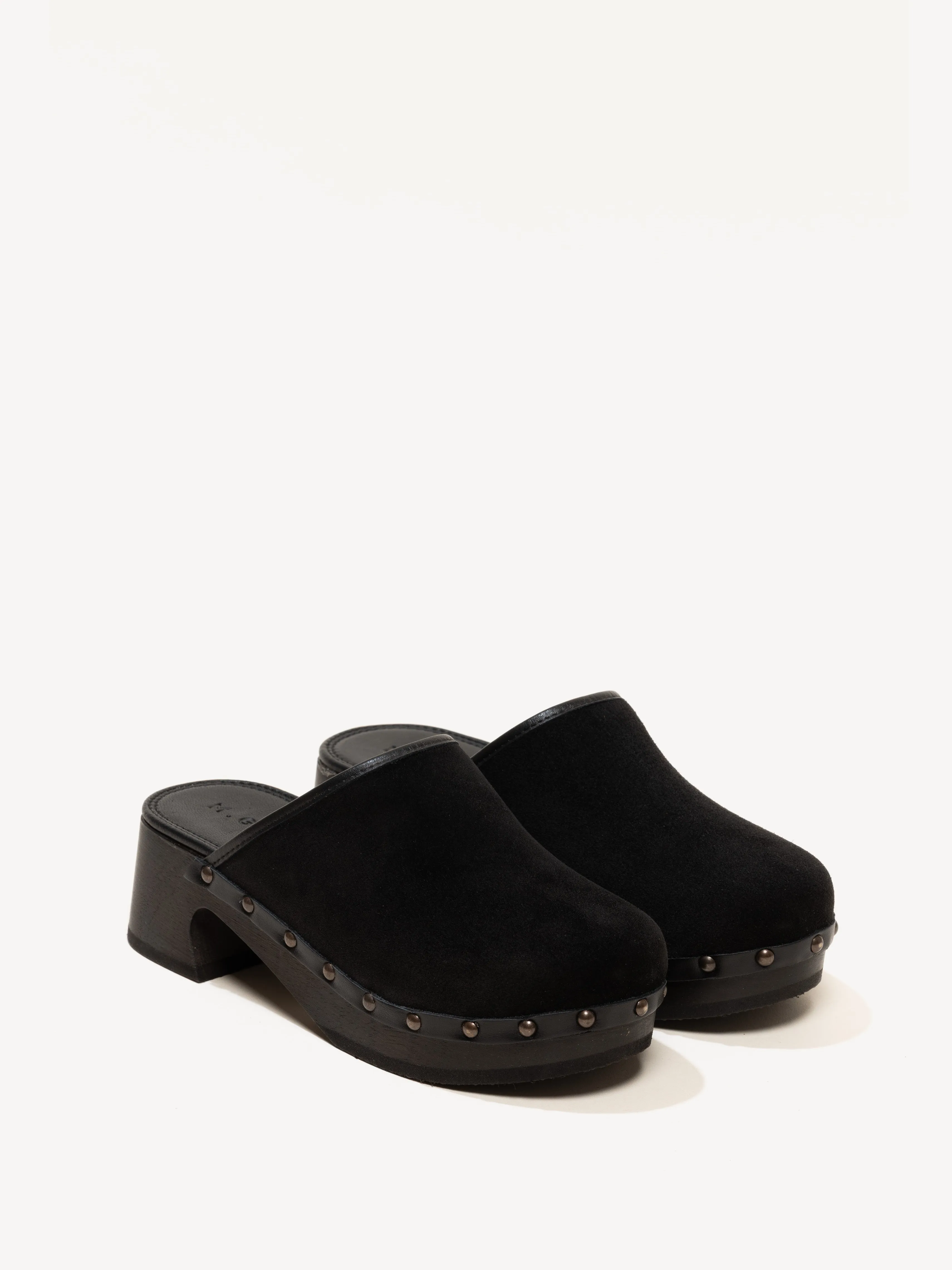 Flat Summer Mules Shoes The Saba