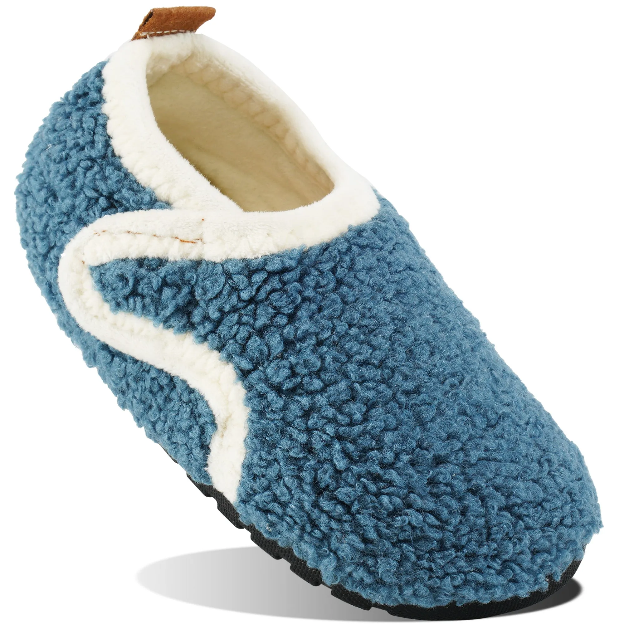 Size 14 Slides HARENC Toddler Slippers Boys Girls House Shoes Slip on Baby Sock Shoes