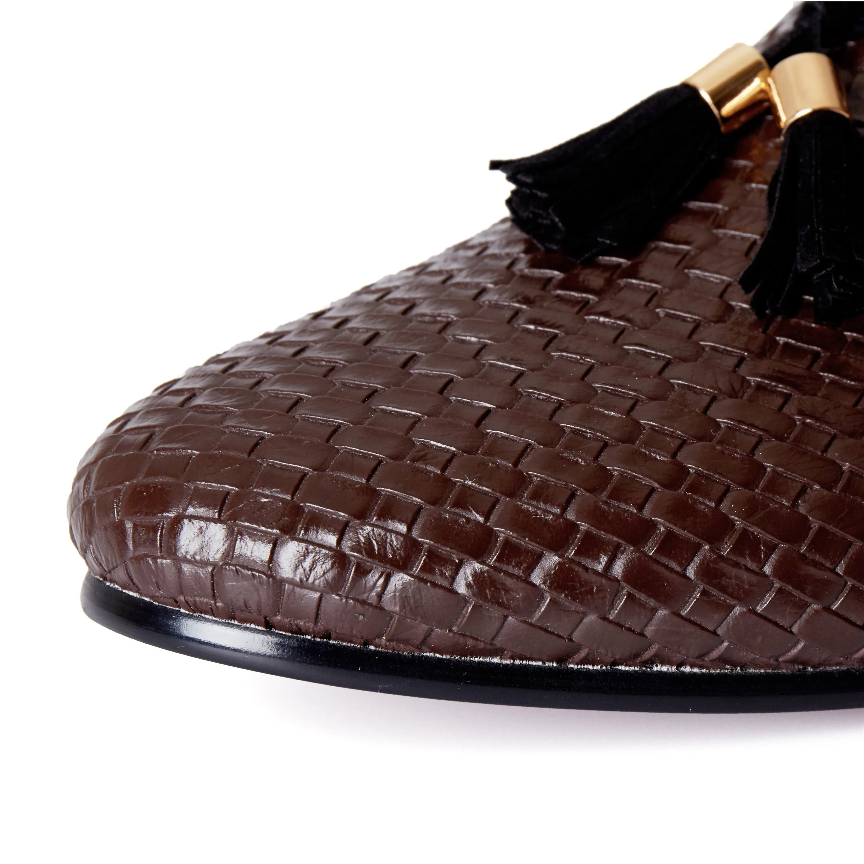 Harpelunde Men Dress Shoes Tassel Wedding Loafers Driving Loafers Suede