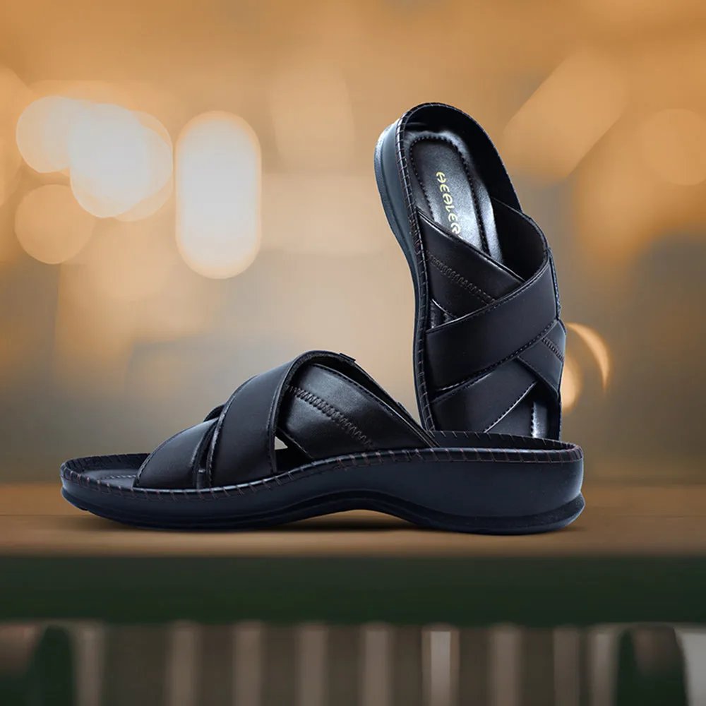 Healers Brown Casual Slippers For Men STARC-2E By Liberty Booty Slippers