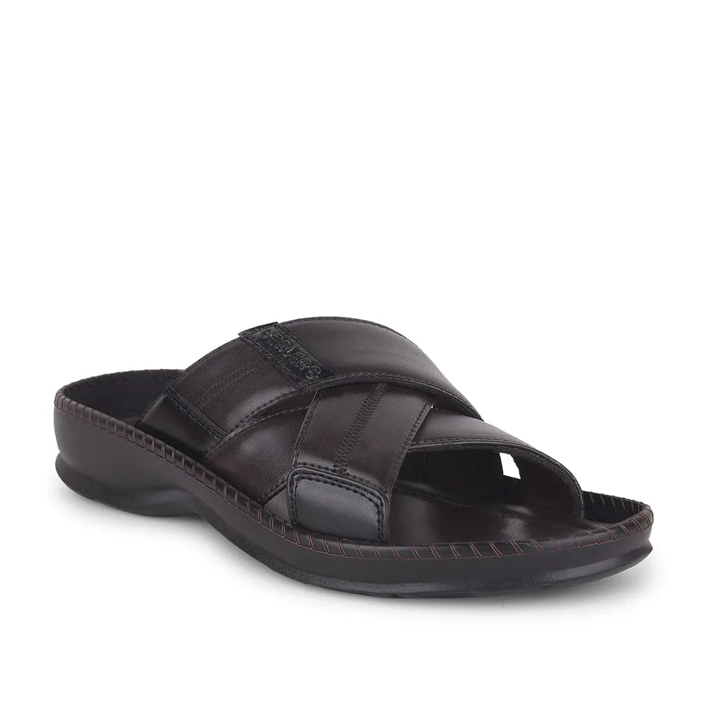 Ikea Slippers Healers Brown Casual Slippers For Men STARC-2E By Liberty