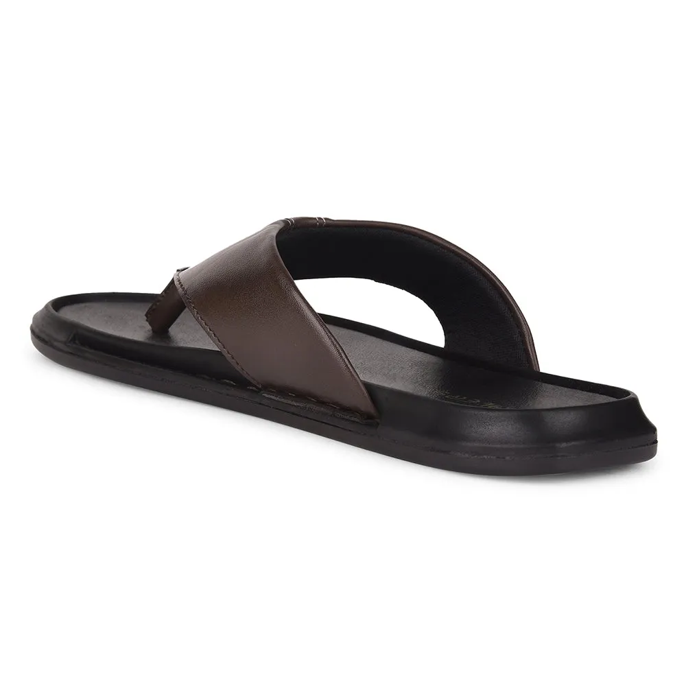 Healers By Liberty AVN-107 Casual Slippers For Men - Brown Brazil Company Slippers