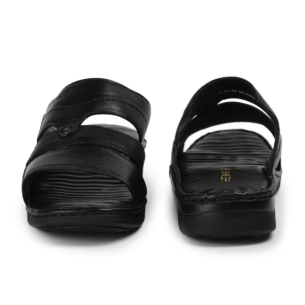 Healers By Liberty Men 2191-50 Black Casual Slippers Kung Fu Slippers