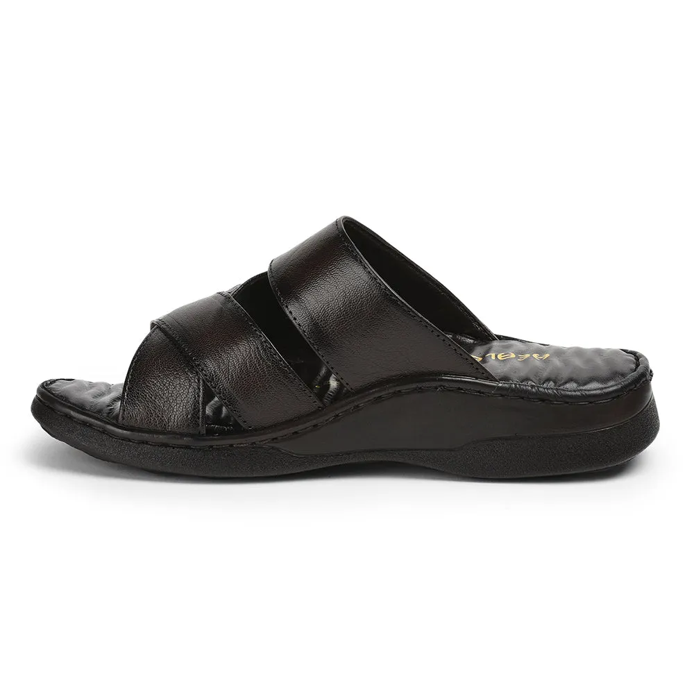 Eva Slippers Healers By Liberty Men 2191-51 Brown Casual Slippers