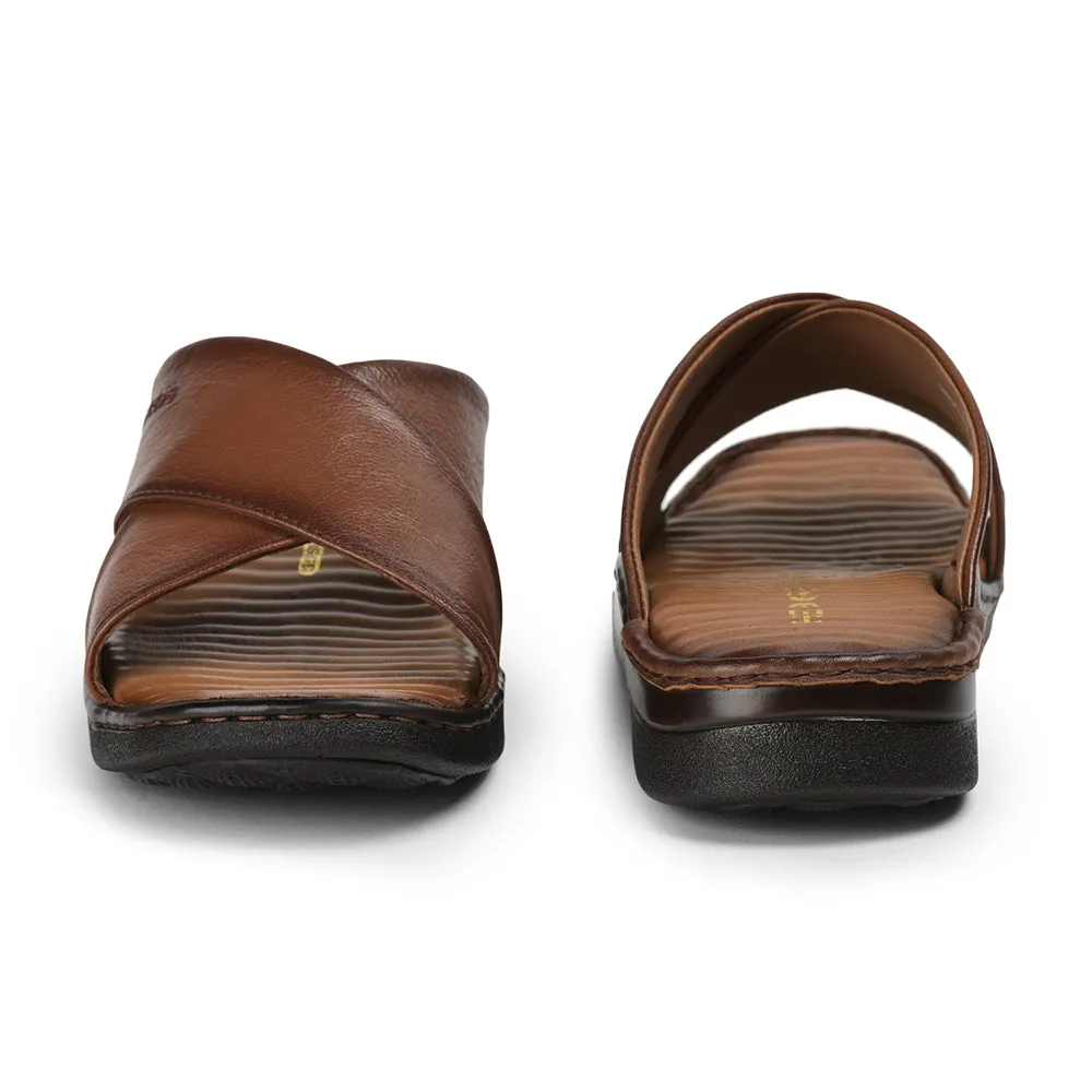 Healers By Liberty Men 2191-700 Tan Casual Slippers Tao Slippers