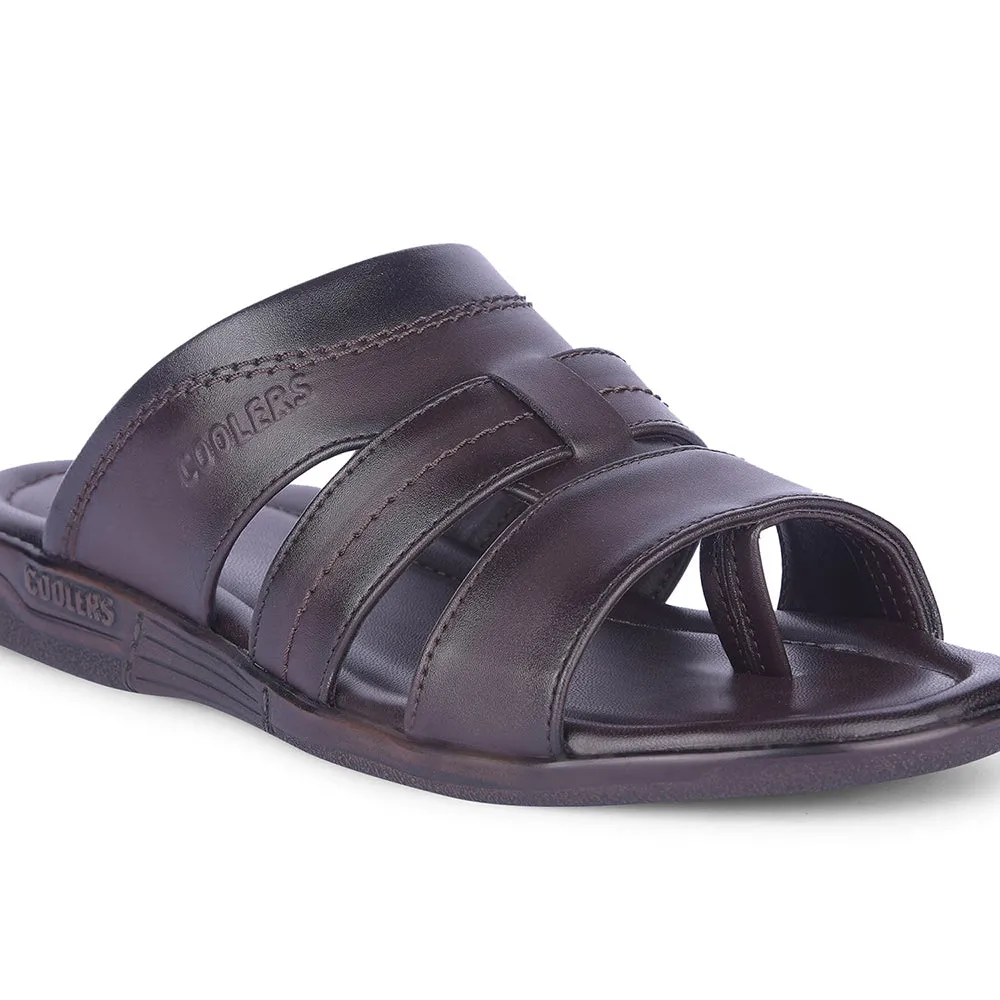 Walmart Slippers Healers By Liberty Mens ZUNAIRIO-E Brown Casual Slippers