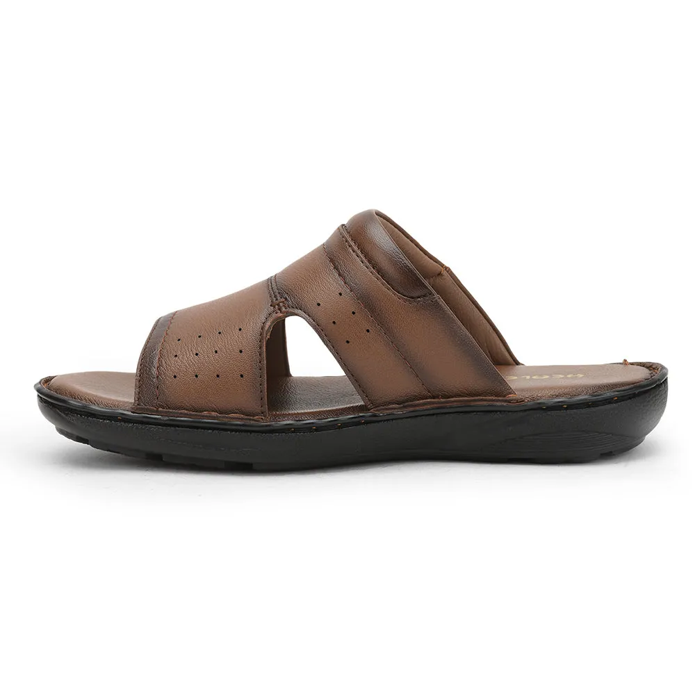 Gap Slippers Healers Casual Slippers For Men (Tan) ER-53 By Liberty