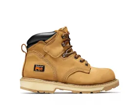 Work Boots Without Heel Men`s Pit Boss 6" Steel Toe Work Boots