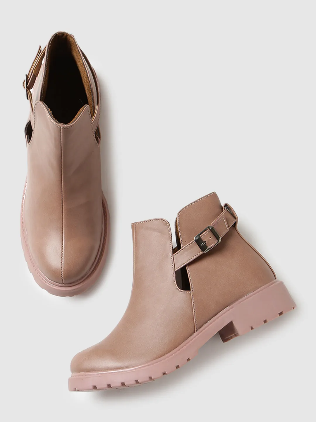 Lucchese Roper Boots Solid Block Heels (Boots)