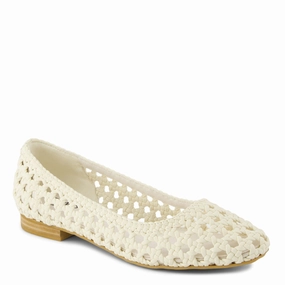 Style Meets Comfort Footwear Women's TOMS, Briella Woven Flat