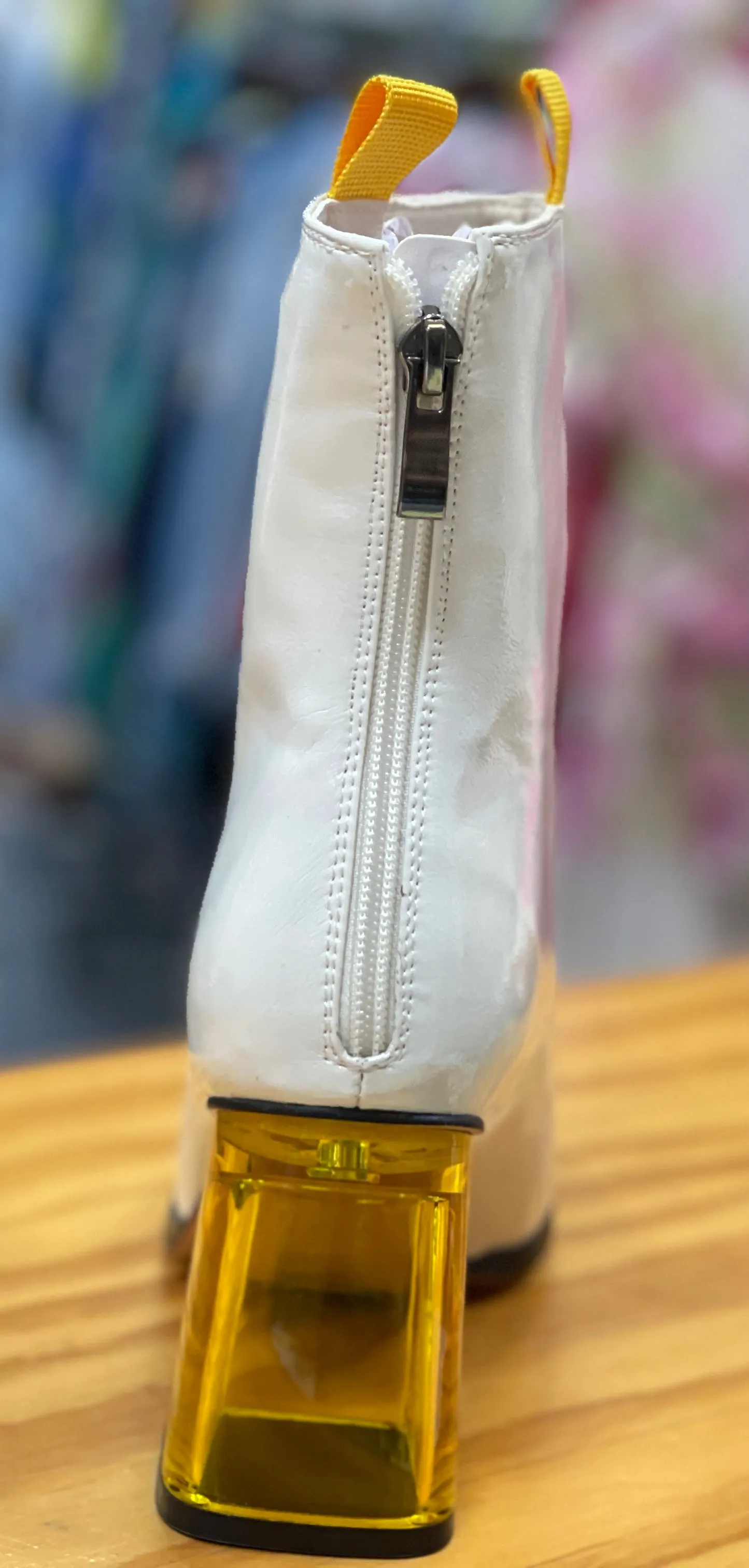 Hip Hop Off White Patent  Boots Adidas Shoes And Sandals