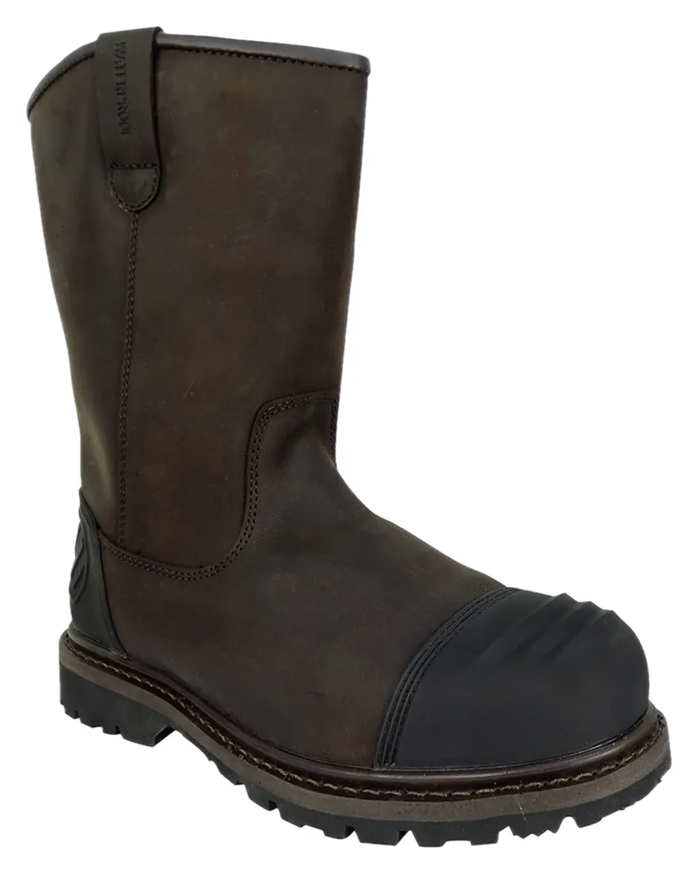 Hoggs of Fife Thor Safety Rigger Boots Best Pull On Work Boots For Walking On Concrete