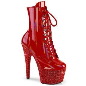 BEJEWELED-1020-7 Pleaser Red Holograph Sexy Platform Shoes (Pole Dancing Heels) Asics Tennis Shoes Novak Djokovic