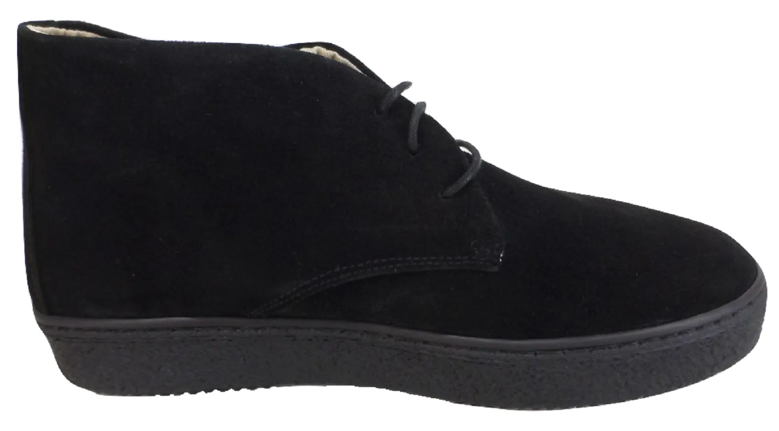 Adidas Fear Of God Shoes Ikon Original Mens Black Ikonik Suede Desert Boot