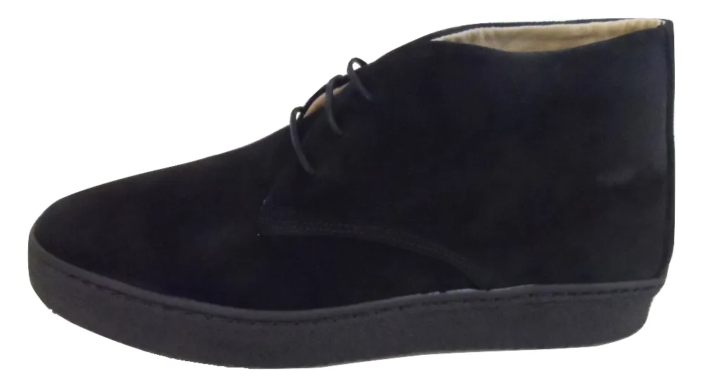 Ikon Original Mens Black Ikonik Suede Desert Boot Adidas Shoes The Brand With The 3 Stripes