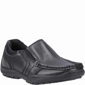 Ergonomic Design Ergonomic Shape Hush Puppies Morgan Slip On Senior School Shoes