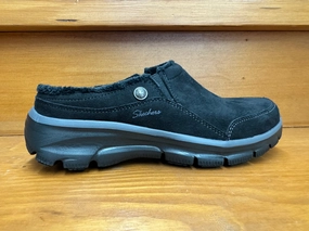 Non toxic Handmade Skechers Easy Going Latte Clog Black 49532 BLK