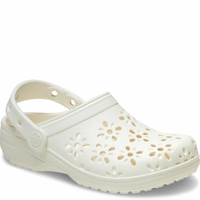 summer shoes Crocs Toddler Classic Floral Cut Out Clog