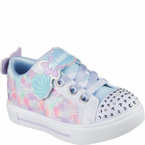 mesh - upper shoes Skechers Twinkle Sparks Underwater Magic Trainer