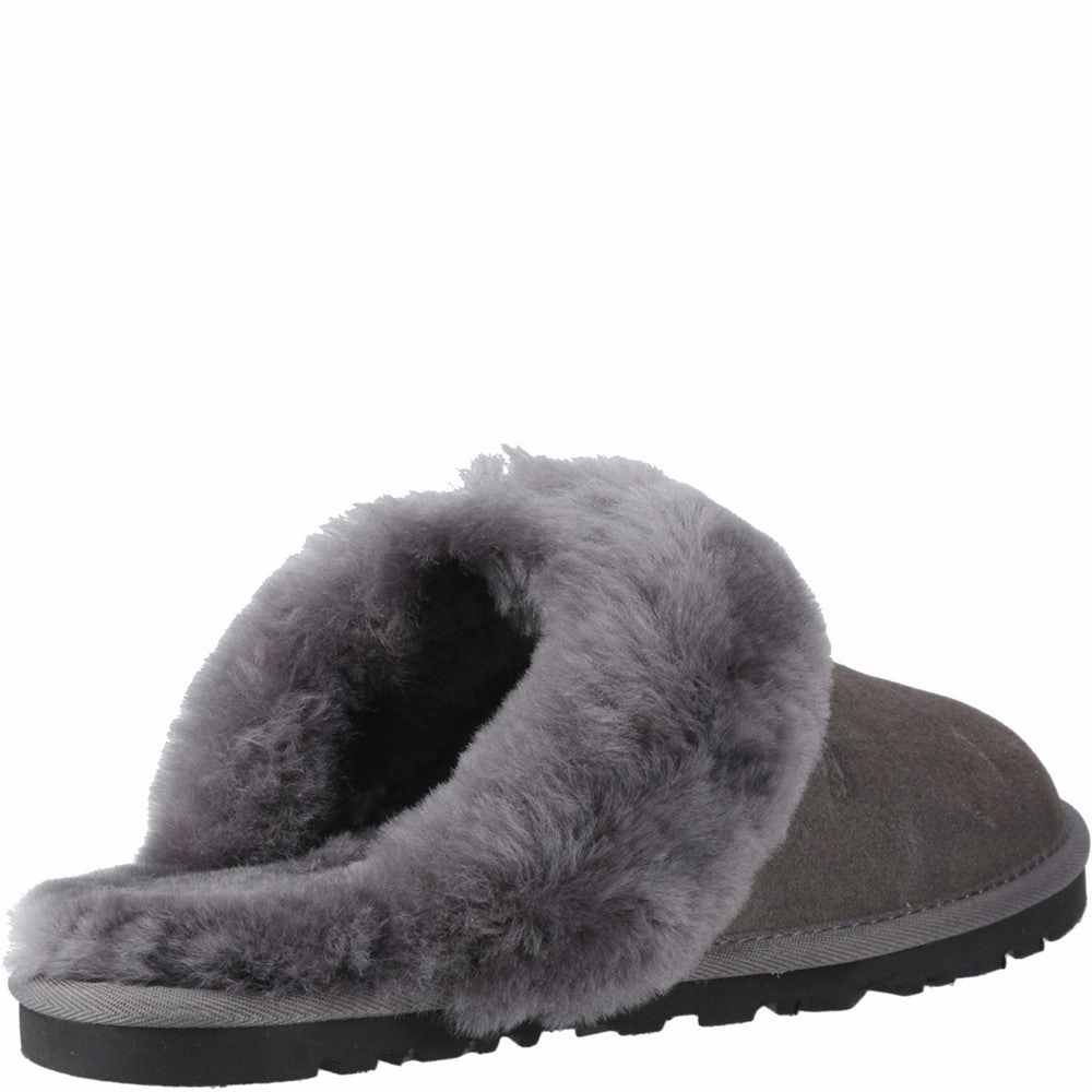 Hush Puppies Samantha Mule Slipper Stable Heel Stylish Casuals