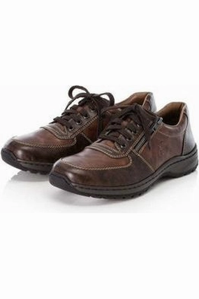 mesh material Rieker Mens Shoe 03329-25 Brown Wide Fit