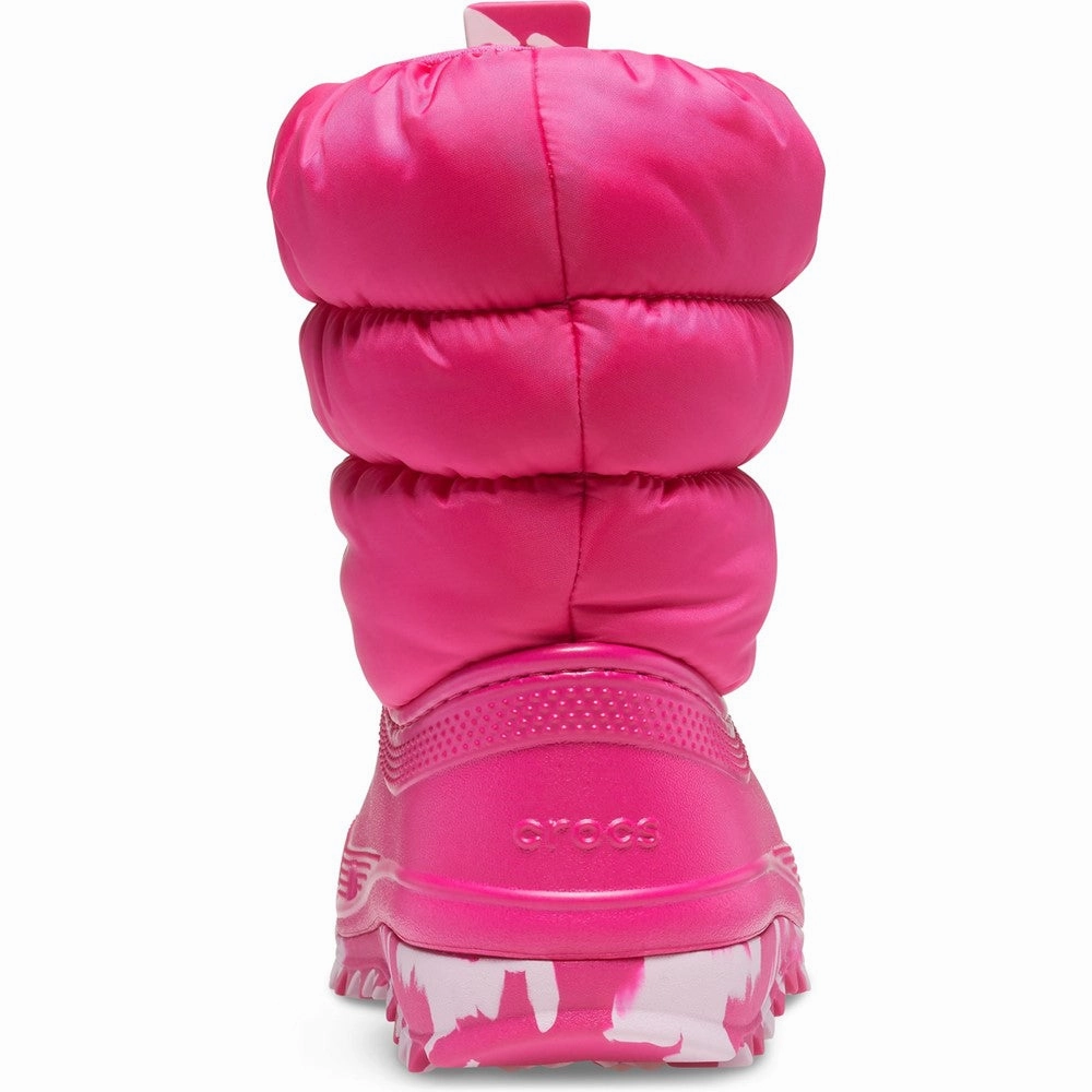 Adjustable Fit Crocs Toddler Classic Neo Puff Boot