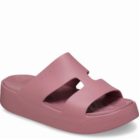 Slip Free Outdoor Wear Crocs Getaway Platform H-Strap Mule