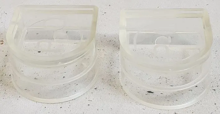 Jaycee -- Women's Plastic Heel Protector -- Clear Asics Volleyball Shoes Hk