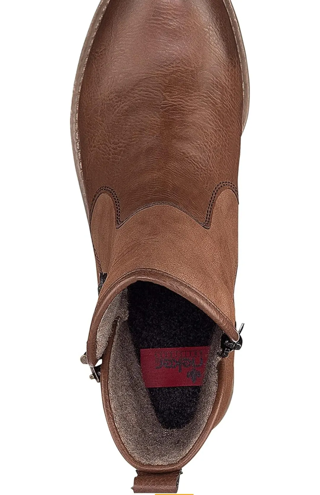 Outdoor Trekking Boots Reiker Women Boots 727K1-22 Brown Fleece Lining