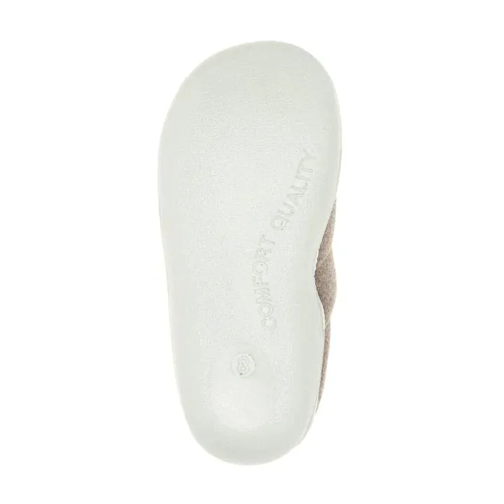 Kamik Charcoal CozyChalet Children's/Youth Slipper Raccoon Slippers