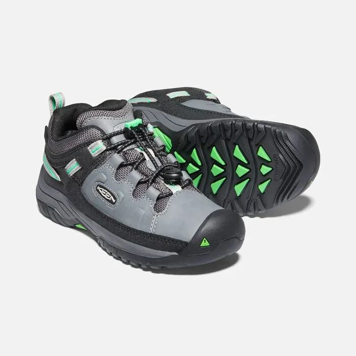 Asolo Hiking Boots 520 Keen Targhee Lo Waterproof Hiking Shoe - Steel Grey/Irish Green