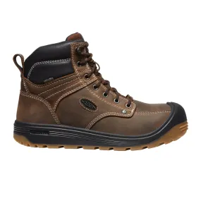 Austin Boots Stop Working Keen Utility Fort Wayne 6" Waterproof Work Boot (Men) - Dark Earth/Gum
